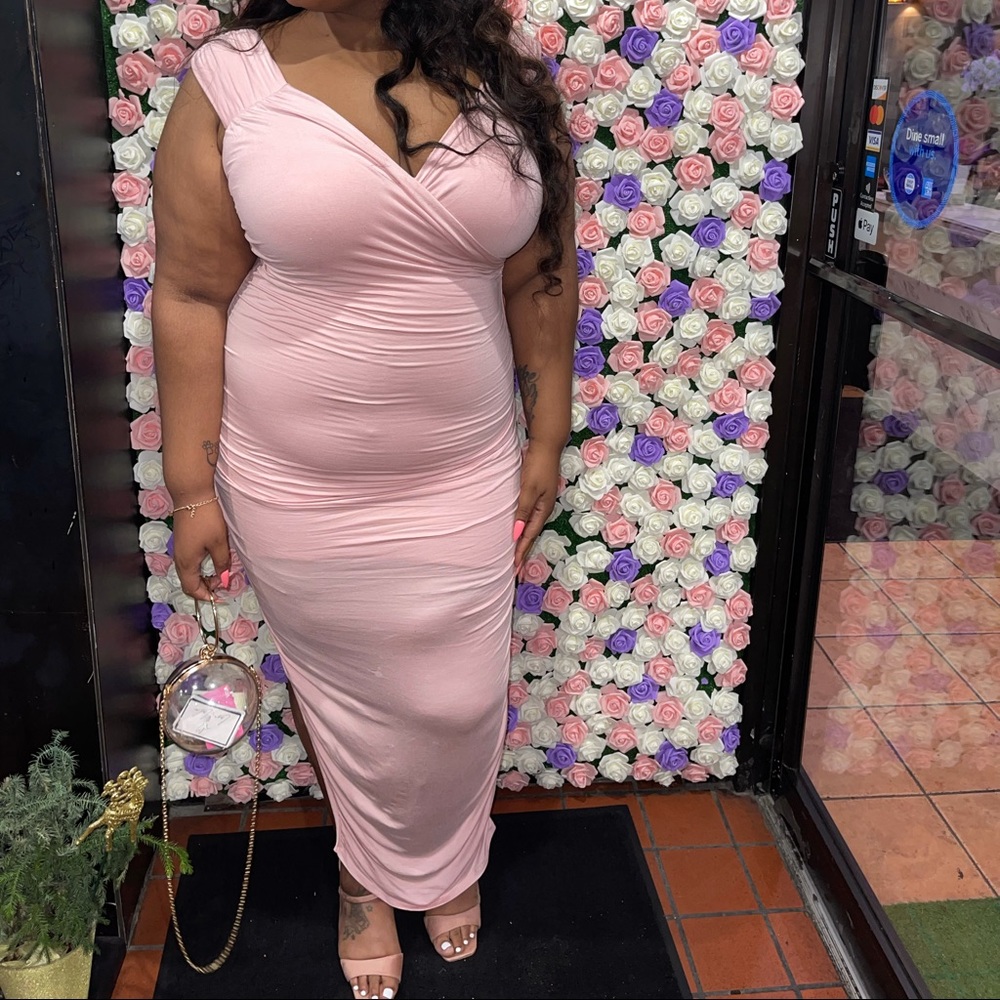 Pink dress